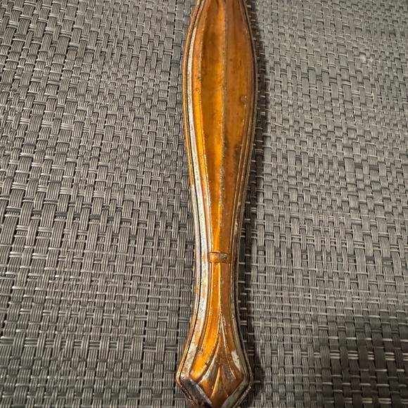 Gold and Brown Antique Vintage Mirror - Picture 3 of 7